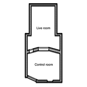 Propast Studio B floorplan