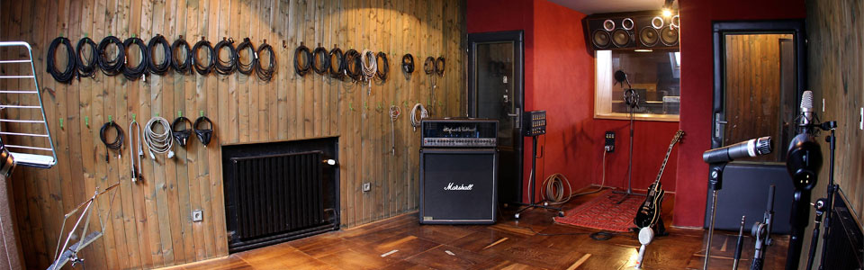 Nahrávací studia Propast Studio B control room